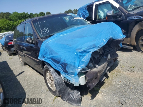 1998 Ford Windstar GL with VIN 2FMDA5145WBB91480, listed as a Copart auction lot 52155155 with 101,104 mi miles and Salvage title. Bid and sale history available at DreamBid. Image 4.