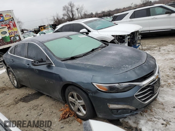 2020 Chevrolet Malibu LS with VIN 1G1ZB5ST4LF017044, listed as a Copart auction lot 88201805 with 132,772 mi miles and Salvage Title. Bid and sale history available at DreamBid. Image 4.