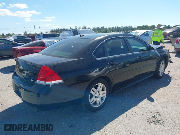 2014 Chevrolet Impala LT with VIN 2G1WB5E30E1156385, listed as a IAAI auction lot 41837008 with 194,732 mi miles and . Bid and sale history available at DreamBid. Image 4.