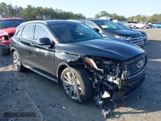 2021 Infiniti QX50 ESSENTIAL with VIN 3PCAJ5CA9MF100592, listed as a IAAI auction lot 41513164 with 10,388 mi miles. Bid and sale history available at carsss.com. Image 13.