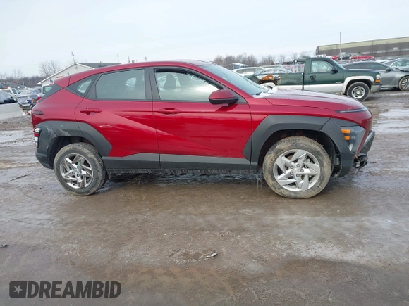 2024 Hyundai Kona SE with VIN KM8HACAB5RU127667, listed as a IAAI auction lot 41575437 with 12,654 mi miles and . Bid and sale history available at DreamBid. Image 13.