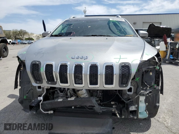 2016 Jeep Cherokee Limited with VIN 1C4PJMDB1GW295549, listed as a Copart auction lot 58442755 with 117,346 mi miles and Salvage title. Bid and sale history available at DreamBid. Image 5.