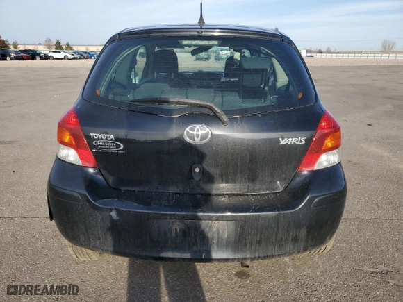 2009 Toyota Yaris with VIN JTDJT903295237406, listed as a Copart auction lot 47891815 with 251,094 mi miles and Salvage Title. Bid and sale history available at carsss.com. Image 6.