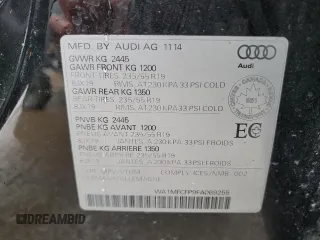 2015 Audi Q5 with VIN WA1MFCFP9FA069255, listed as a Copart auction lot 47474515 with 211,874 mi miles and Clean title. Bid and sale history available at DreamBid. Image 13.