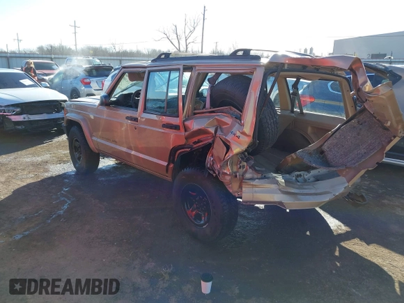 1999 Jeep Cherokee Sport with VIN 1J4FT68S7XL589206, listed as a IAAI auction lot 41411949 with 143,158 mi miles and . Bid and sale history available at DreamBid. Image 3.