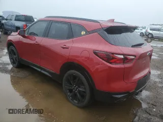 2019 Chevrolet Blazer RS z VIN 3GNKBERS9KS570361, wystawiony jako Copart lot #55112515 z przebiegiem 85 822 mil mil oraz Szkoda całkowita • Salvage title. Historia ofert i sprzedaży dostępna na DreamBid. Obrazek 2.