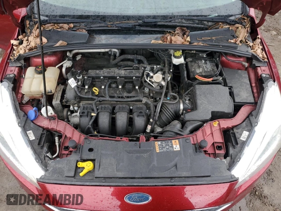2017 Ford Focus SE with VIN 1FADP3F29HL332171, listed as a Copart auction lot 85765244 with 84,174 mi miles and Salvage Title. Bid and sale history available at DreamBid. Image 11.