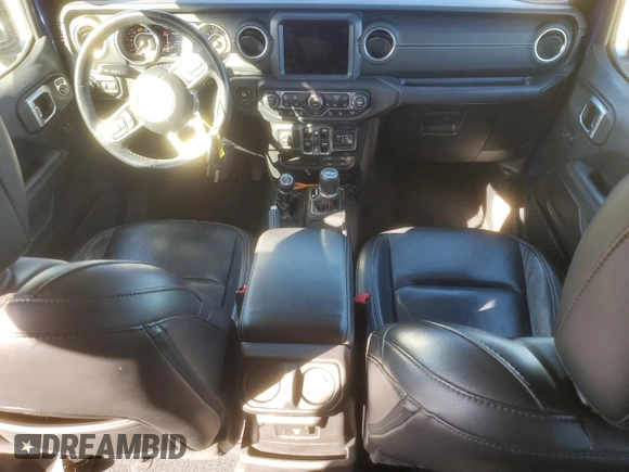 2018 Jeep Wrangler Unlimited Sahara z VIN 1C4HJXENXJW262779, wystawiony jako Copart lot #47882345 z przebiegiem Nie podano mil oraz Szkoda całkowita • Salvage title. Historia ofert i sprzedaży dostępna na DreamBid. Obrazek 8.