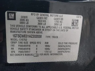 2010 GMC Sierra 1500 with VIN 1GTSCWE01AZ202838, listed as a IAAI auction lot 41516702 with 173,647 mi miles and . Bid and sale history available at DreamBid. Image 9.