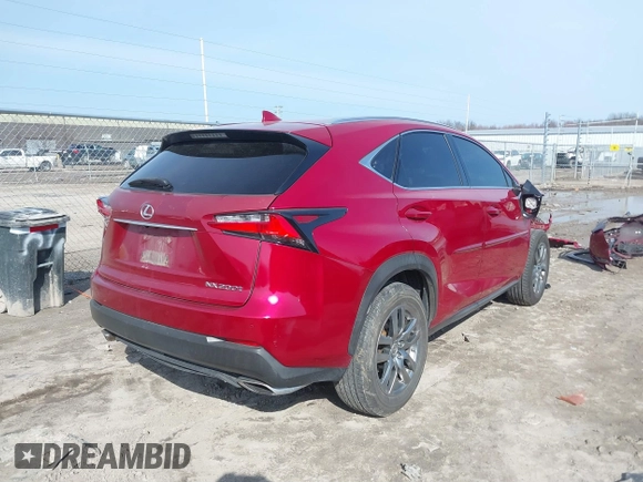 2015 Lexus NX 200t z VIN JTJBARBZXF2012186, wystawiony jako IAAI lot #41768256 z przebiegiem 153 919 mil mil oraz . Historia ofert i sprzedaży dostępna na DreamBid. Obrazek 4.