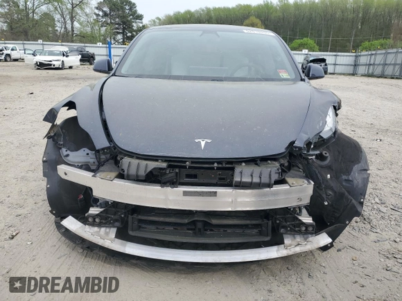 2021 Tesla Model 3 Performance with VIN 5YJ3E1EC5MF984986, listed as a Copart auction lot 52010205 with 48,012 mi miles and Salvage Title. Bid and sale history available at DreamBid. Image 5.