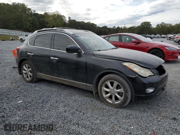 2008 Infiniti EX Journey with VIN JNKAJ09F78M351063, listed as a Copart auction lot 76349054 with 175,605 mi miles and Clean Title. Bid and sale history available at carsss.com. Image 4.