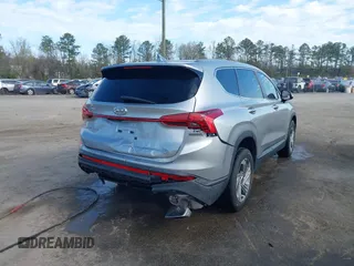 2021 Hyundai Santa Fe SE with VIN 5NMS14AJ4MH309691, listed as a IAAI auction lot 41897874 with 38,799 mi miles. Bid and sale history available at carsss.com. Image 4.