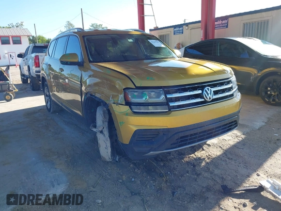 2018 Volkswagen Atlas S z VIN 1V2AR2CAXJC525334, wystawiony jako IAAI lot #42247997 z przebiegiem 268 647 mil mil oraz . Historia ofert i sprzedaży dostępna na DreamBid. Obrazek 1.