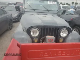 1983 Jeep CJ with VIN 1JCCN87AXDT069163, listed as a Copart auction lot 75219074 with 28,282 mi miles and Non Repairable. Bid and sale history available at carsss.com. Image 5.