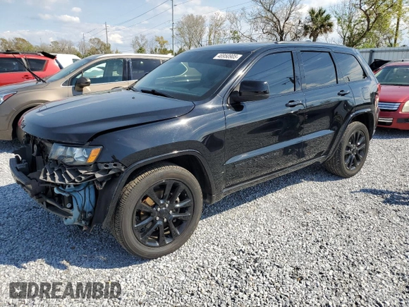 2018 Jeep Grand Cherokee Laredo E with VIN 1C4RJEAG3JC391643, listed as a Copart auction lot 46950905 with 95,087 mi miles and Salvage Title. Bid and sale history available at carsss.com. Image 1.