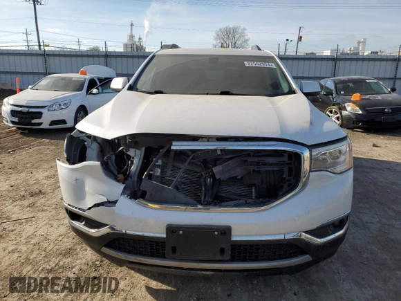 2018 GMC Acadia SLE with VIN 1GKKNSLAXJZ153531, listed as a Copart auction lot 82552974 with 126,986 mi miles and Salvage Title. Bid and sale history available at DreamBid. Image 5.