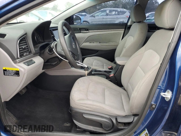 2017 Hyundai Elantra SE with VIN 5NPD84LF8HH105434, listed as a Copart auction lot 89069285 with 124,999 mi miles and Salvage Title. Bid and sale history available at DreamBid. Image 7.