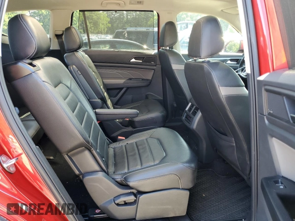 2021 Volkswagen Atlas SEL Premium R-Line with VIN 1V2FR2CA5MC537286, listed as a Copart auction lot 61811244 with 76,269 mi miles and Salvage title. Bid and sale history available at DreamBid. Image 11.