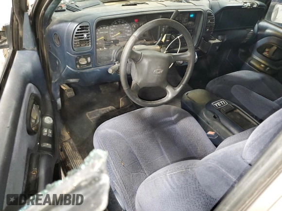 1998 Chevrolet Silverado 1500 with VIN 2GCEK19R9W1105382, listed as a Copart auction lot 87264814 with 290,006 mi miles and Salvage Title. Bid and sale history available at DreamBid. Image 8.