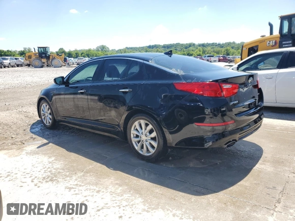 2015 Kia Optima EX с VIN 5XXGN4A79FG432841, выставлен на аукционе Copart как лот 58709885 с пробегом 154 735 миль миль и Списание • Salvage title. История ставок и продаж доступна на DreamBid. Изображение 2.