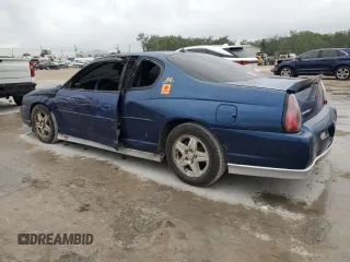 2003 Chevrolet Monte Carlo SS with VIN 2G1WX15K539338082, listed as a Copart auction lot 81470164 with 0 mi miles and Salvage Title. Bid and sale history available at carsss.com. Image 2.