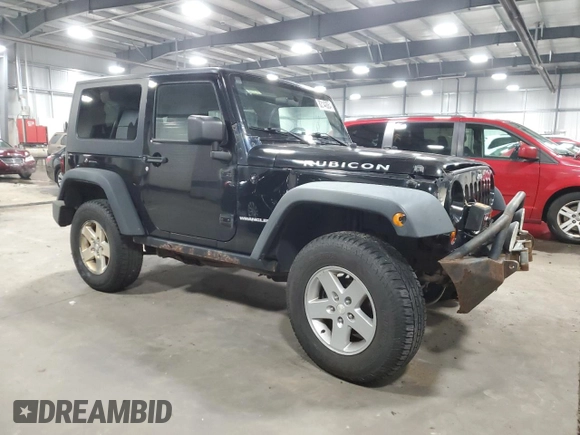 2009 Jeep Wrangler Rubicon with VIN 1J4GA64159L770895, listed as a Copart auction lot 82140864 with 209,464 mi miles and Salvage Title. Bid and sale history available at DreamBid. Image 4.