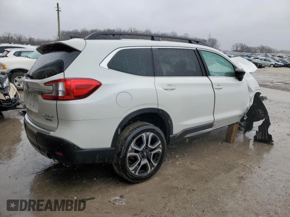 2024 Subaru Ascent Limited z VIN 4S4WMARD1R3449057, wystawiony jako Copart lot #49036185 z przebiegiem 27 591 mil mil oraz Nie do naprawy • Non repairable. Historia ofert i sprzedaży dostępna na DreamBid. Obrazek 3.
