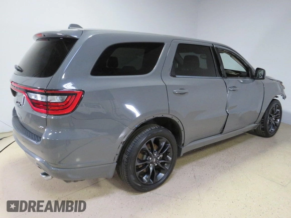 2020 Dodge Durango GT Plus with VIN 1C4RDHDG5LC130263, listed as a Copart auction lot 83601044 with 34,595 mi miles and Salvage title. Bid and sale history available at DreamBid. Image 3.