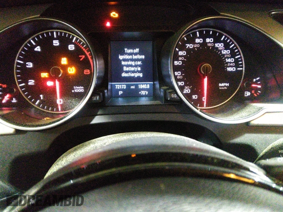 2016 Audi A5 Premium with VIN WAUD2AFR5GA002447, listed as a IAAI auction lot 41977173 with 72,173 mi miles and . Bid and sale history available at DreamBid. Image 7.