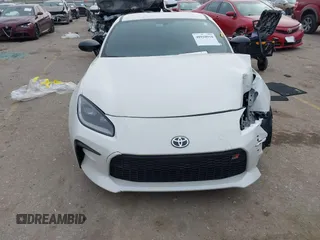 2023 Toyota GR86 Premium with VIN JF1ZNBF16P8756664, listed as a IAAI auction lot 40910934 with 9,055 mi miles. Bid and sale history available at carsss.com. Image 12.