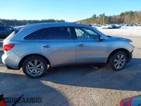 2016 Acura MDX w/Advance with VIN 5FRYD4H93GB014132, listed as a IAAI auction lot 41276323 with 1 mi miles. Bid and sale history available at carsss.com. Image 13.