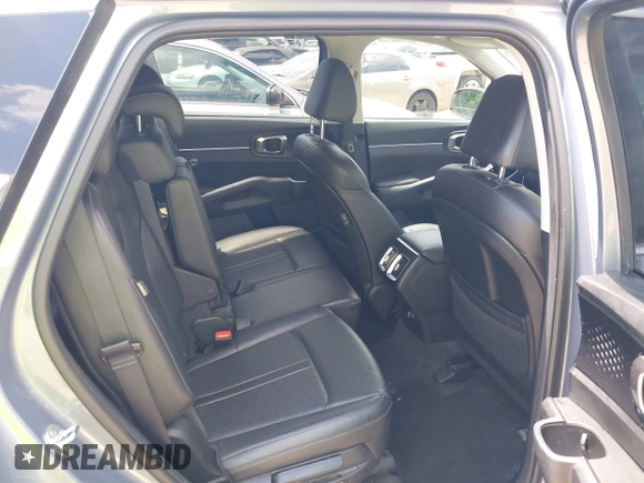 2024 Kia Sorento S with VIN 5XYRL4JC5RG266314, listed as a IAAI auction lot 42557490 with 17,720 mi miles and . Bid and sale history available at DreamBid. Image 8.