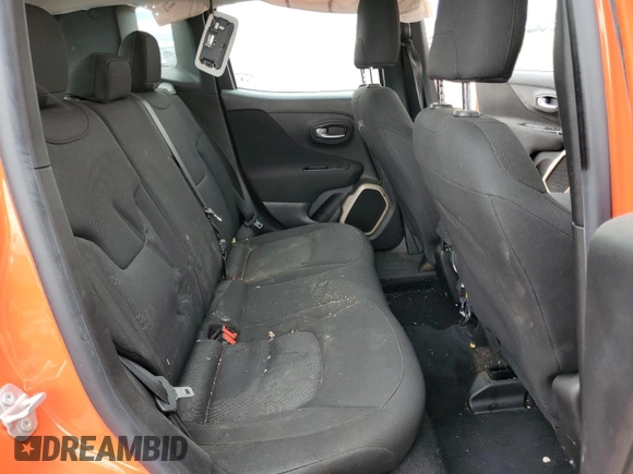 2015 Jeep Renegade Sport with VIN ZACCJBAT3FPC23361, listed as a Copart auction lot 55310505 with 125,468 mi miles and Salvage Title. Bid and sale history available at DreamBid. Image 11.