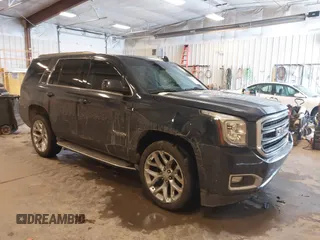 2017 GMC Yukon SLE with VIN 1GKS2AKC8HR245706, listed as a IAAI auction lot 41416072 with 161,377 mi miles. Bid and sale history available at carsss.com. Image 1.