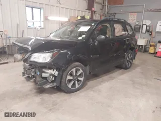 2017 Subaru Forester with VIN JF2SJABC5HH589516, listed as a IAAI auction lot 41951650 with 123,847 mi miles. Bid and sale history available at carsss.com. Image 2.