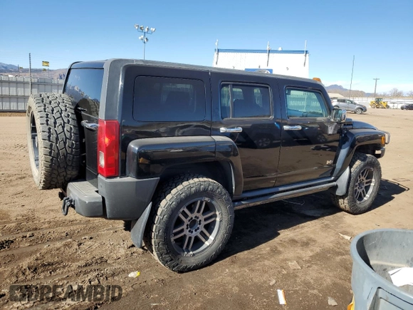 2008 Hummer H3 SUV with VIN 5GTEN13E688151175, listed as a Copart auction lot 44195955 with 134,661 mi miles and Clean Title. Bid and sale history available at carsss.com. Image 3.