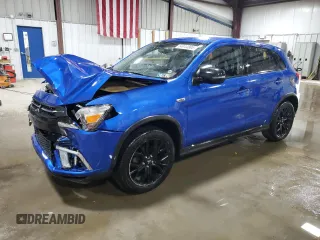 2018 Mitsubishi Outlander ES with VIN JA4AR3AU9JU009328, listed as a Copart auction lot 54044885 with 100,258 mi miles and Salvage title. Bid and sale history available at DreamBid. Image 1.