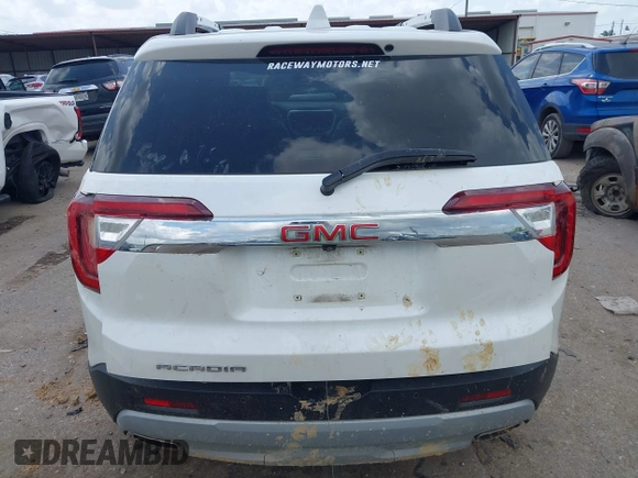 2021 GMC Acadia SLT with VIN 1GKKNMLS8MZ114591, listed as a IAAI auction lot 42052137 with 73,313 mi miles and . Bid and sale history available at DreamBid. Image 16.