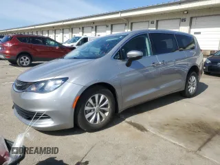 2017 Chrysler Pacifica Touring with VIN 2C4RC1DG2HR676477, listed as a Copart auction lot 49493855 with 35,482 mi miles and Salvage Title. Bid and sale history available at DreamBid. Image 1.