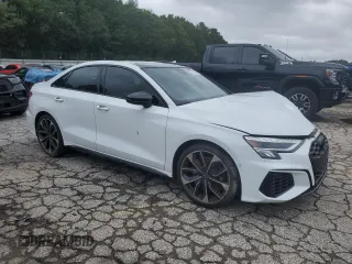 2023 Audi S3 Premium Plus z VIN WAUH3DGY5PA054747, wystawiony jako Copart lot #73563684 z przebiegiem 18 556 mil mil oraz Szkoda całkowita • Salvage title. Historia ofert i sprzedaży dostępna na DreamBid. Obrazek 4.