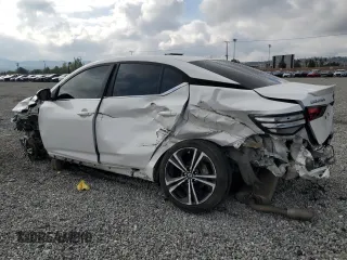 2021 Nissan Sentra SR z VIN 3N1AB8DV6MY329349, wystawiony jako Copart lot #54889025 z przebiegiem 60 112 mil mil oraz Szkoda całkowita • Salvage title. Historia ofert i sprzedaży dostępna na DreamBid. Obrazek 2.
