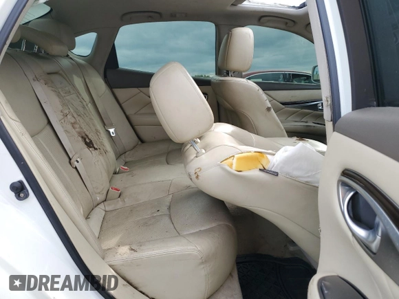2013 Infiniti M37 with VIN JN1BY1AR0DM601088, listed as a Copart auction lot 73543164 with 215,014 mi miles and Salvage Title. Bid and sale history available at carsss.com. Image 10.