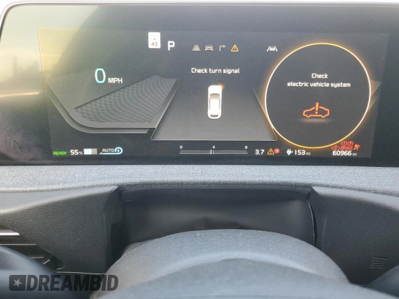 2022 Kia EV6 Wind with VIN KNDC34LA9N5047537, listed as a Copart auction lot 88751725 with 60,966 mi miles and Salvage Title. Bid and sale history available at carsss.com. Image 9.