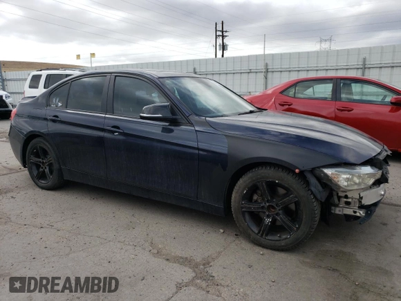 2015 BMW 3 Series 328i with VIN WBA3A5G51FNS87205, listed as a Copart auction lot 47498005 with 65,523 mi miles and Salvage Title. Bid and sale history available at DreamBid. Image 4.