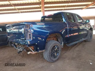 2021 Chevrolet Silverado 1500 Custom Trail Boss with VIN 1GCPYCEF8MZ364271, listed as a IAAI auction lot 41997034 with 37,574 mi miles and . Bid and sale history available at DreamBid. Image 4.