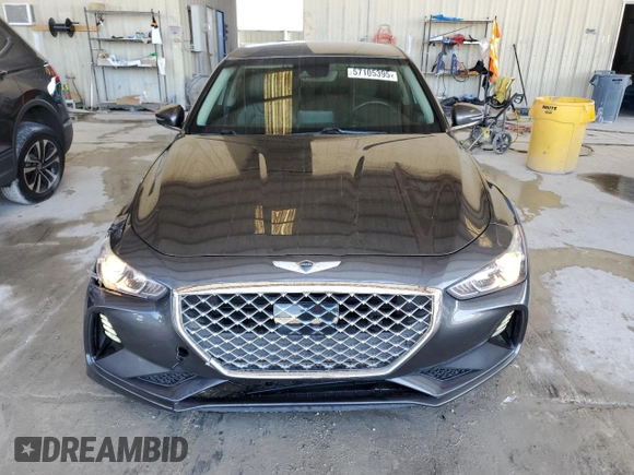 2020 Genesis G70 2.0T z VIN KMTG64LA5LU059925, wystawiony jako Copart lot #57105395 z przebiegiem 73 950 mil mil oraz Nie do naprawy • Non repairable. Historia ofert i sprzedaży dostępna na DreamBid. Obrazek 5.