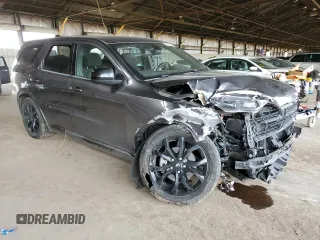 2020 Dodge Durango SXT Plus with VIN 1C4RDHAGXLC185957, listed as a Copart auction lot 50912565 with 88,255 mi miles and Salvage Title. Bid and sale history available at carsss.com. Image 4.