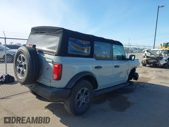 2021 Ford Bronco с VIN 1FMDE5BH9MLA61091, выставлен на аукционе IAAI как лот 42047298 с пробегом 31 479 миль миль и . История ставок и продаж доступна на DreamBid. Изображение 4.