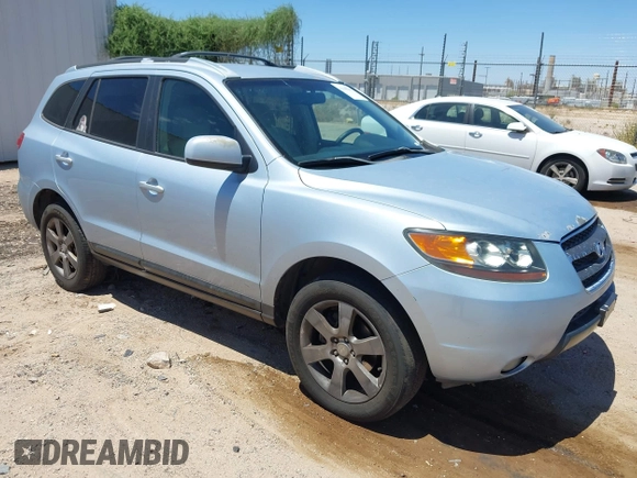 2007 Hyundai Santa Fe SE z VIN 5NMSH73EX7H039691, wystawiony jako IAAI lot #42580347 z przebiegiem 290 681 mil mil oraz . Historia ofert i sprzedaży dostępna na DreamBid. Obrazek 1.